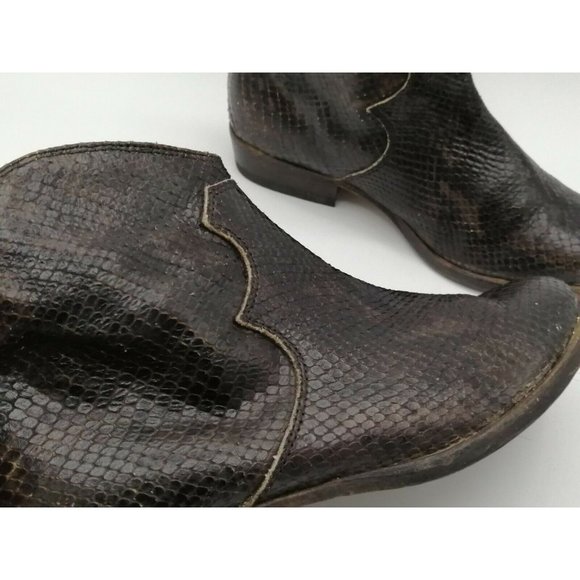 Agl Attilio Giusti Leombruni Wyatt Coal Booties - Picture 12 of 12